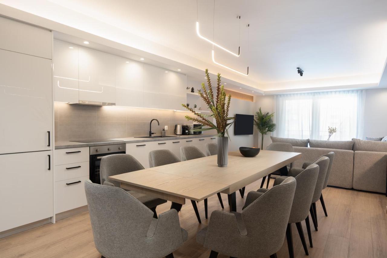Luxury 4 Bedrooms Apartment Near Flisvos Marina Pireusz Kültér fotó