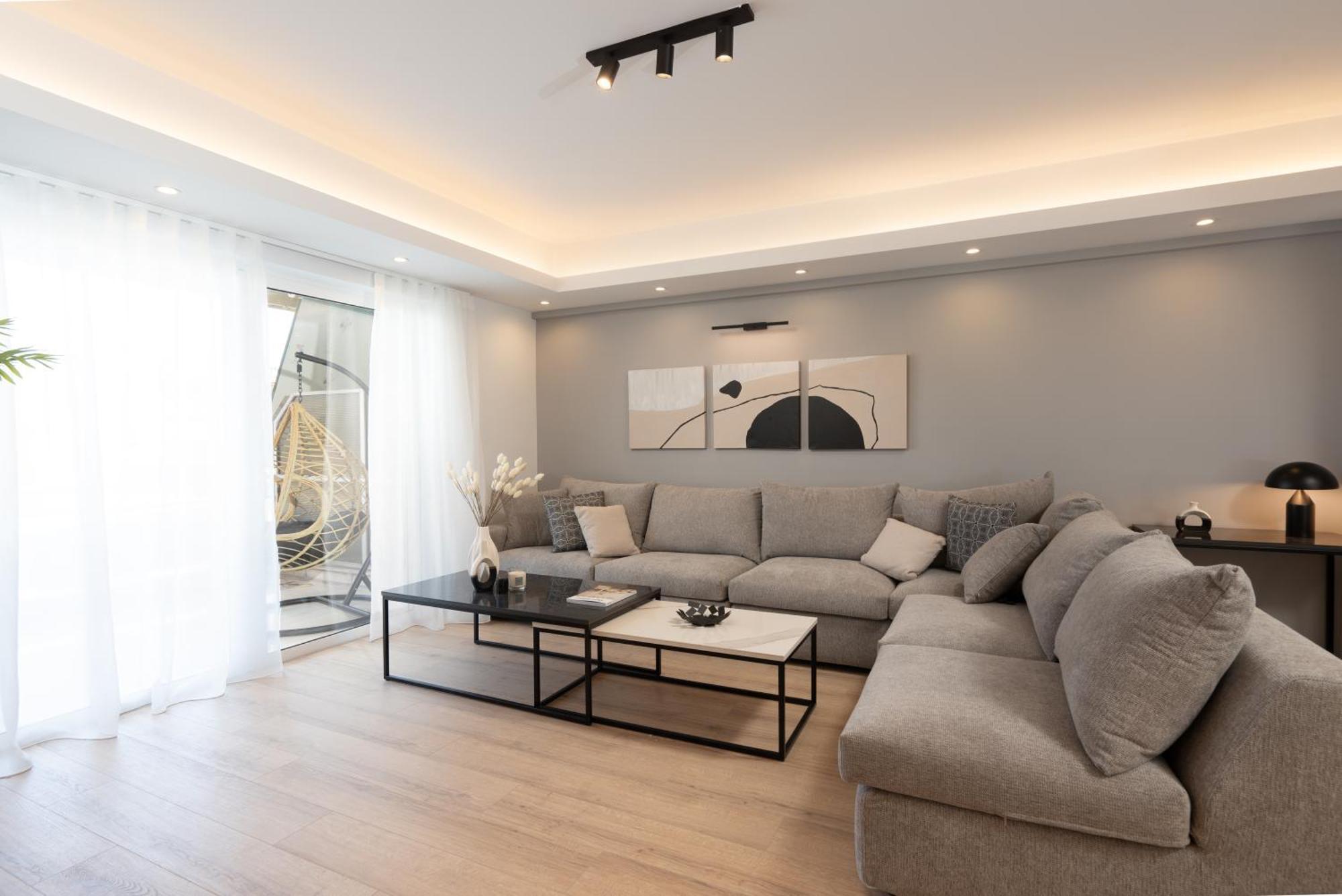 Luxury 4 Bedrooms Apartment Near Flisvos Marina Pireusz Kültér fotó