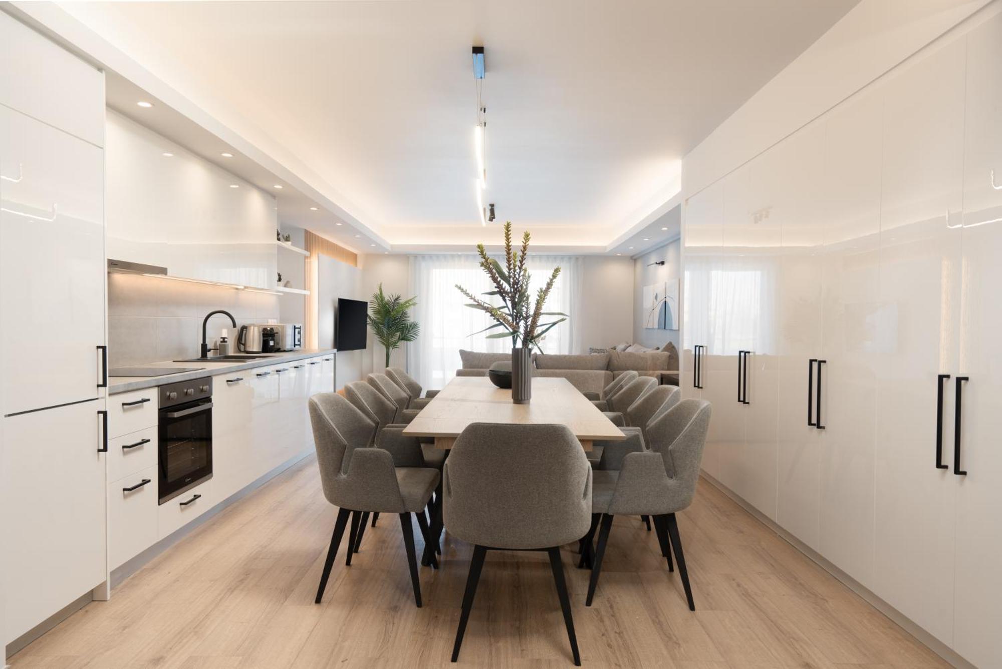 Luxury 4 Bedrooms Apartment Near Flisvos Marina Pireusz Kültér fotó