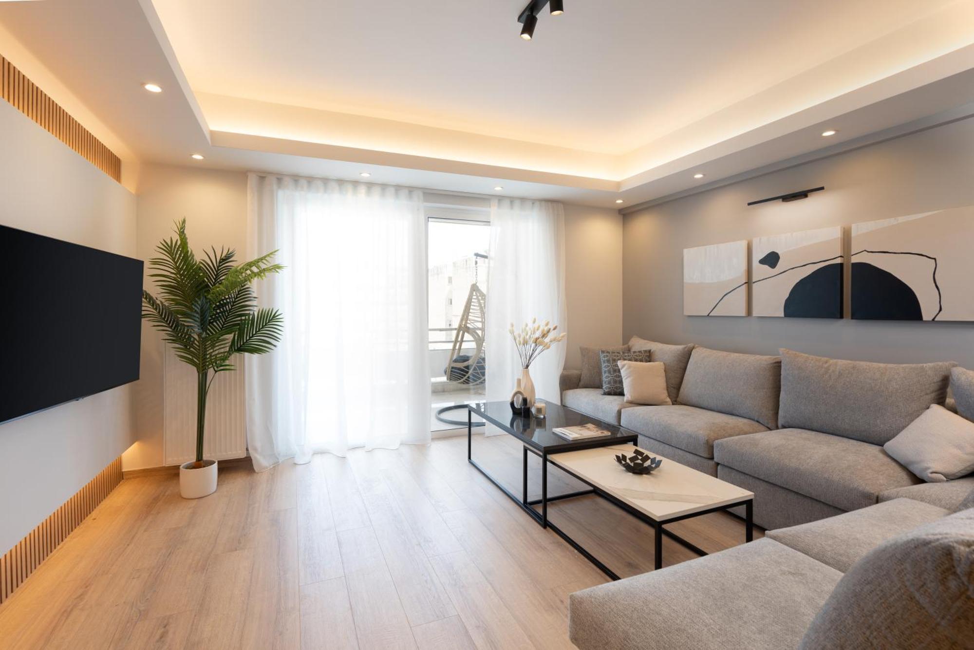 Luxury 4 Bedrooms Apartment Near Flisvos Marina Pireusz Kültér fotó