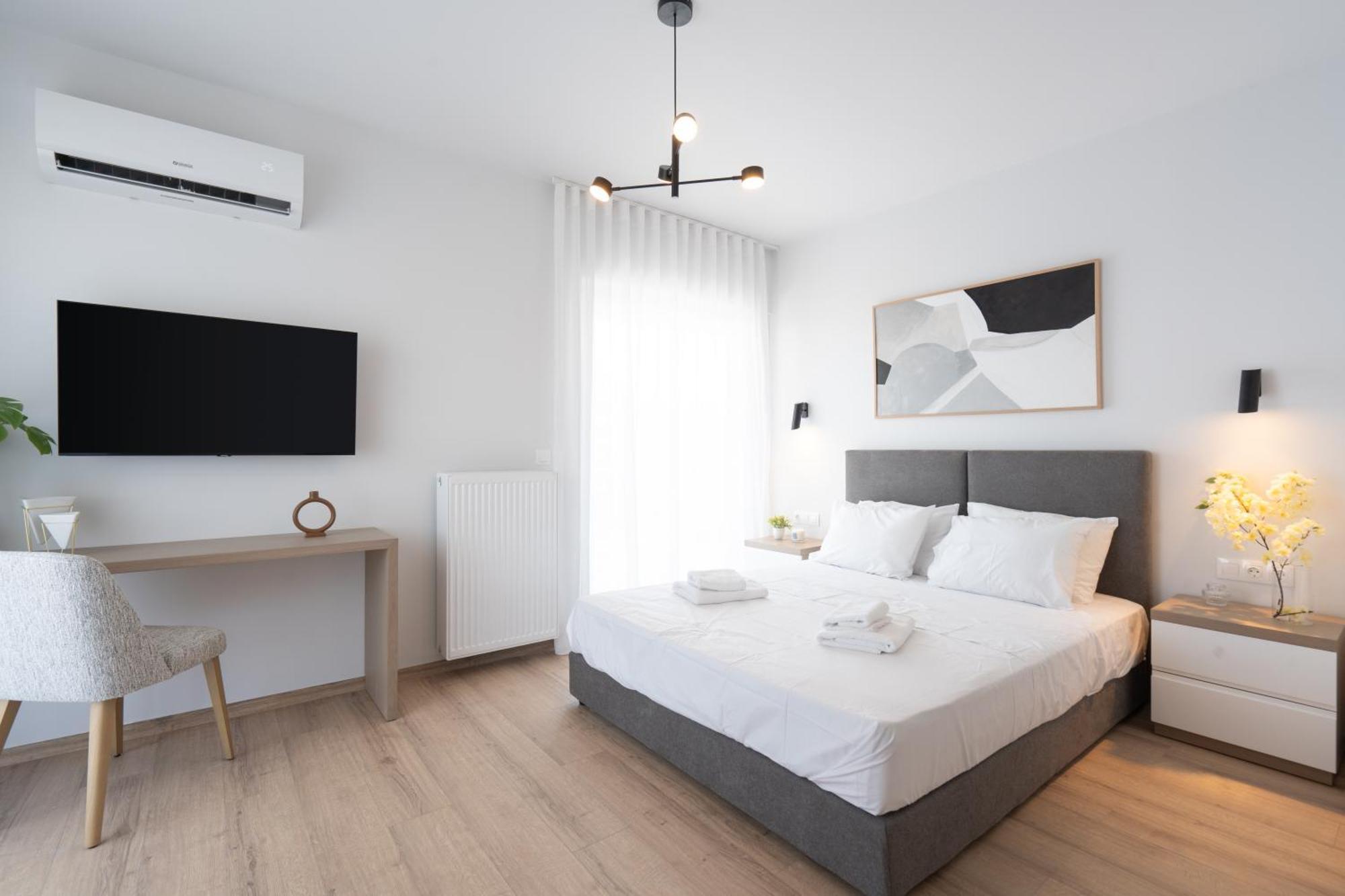 Luxury 4 Bedrooms Apartment Near Flisvos Marina Pireusz Kültér fotó